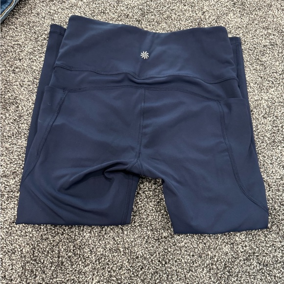 Athleta navy blue capri legging xs - Picture 2 of 3